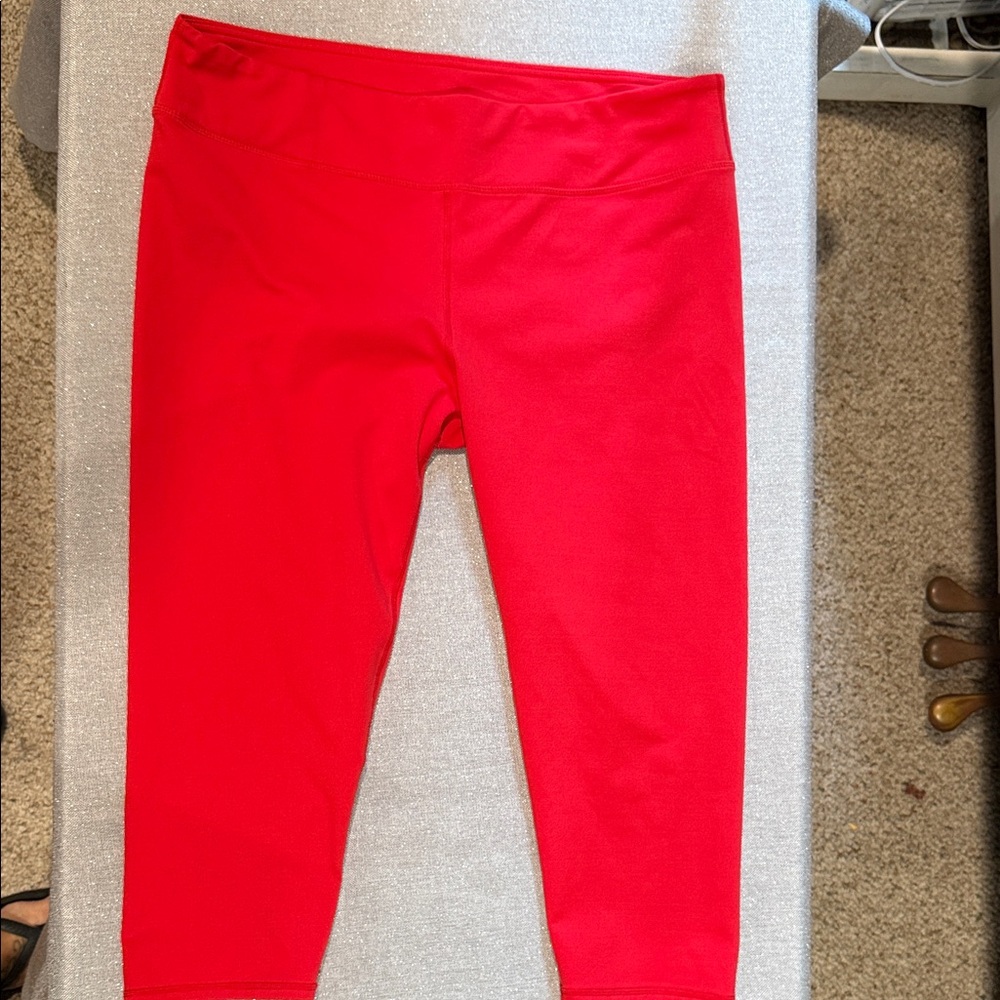 Fabletics Vibrant Red Leggings